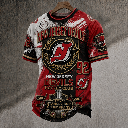 Unisex NJD x NHL Inspired Trendy T-shirt DATND TANTD 150525