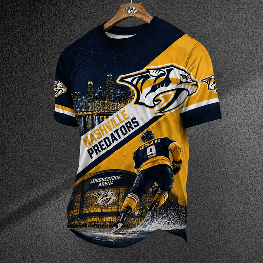 Unisex NSH x NHL Inspired Trendy T-shirt DATND TANTD 140526
