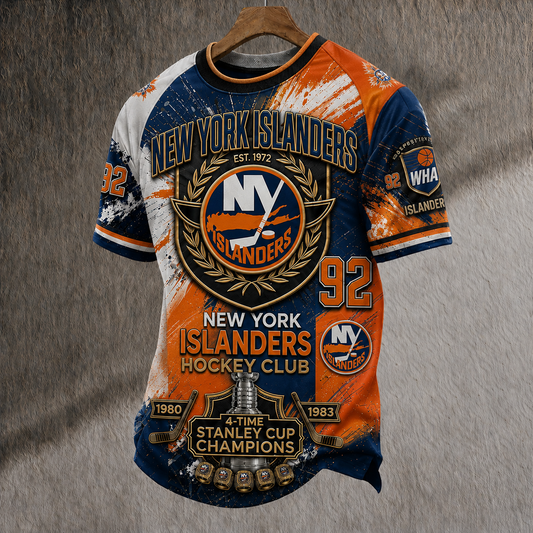Unisex NYI x NHL Inspired Trendy T-shirt DATND TANTD 150525