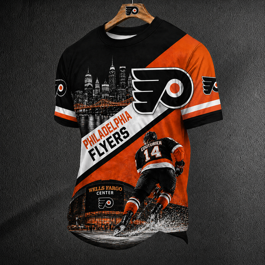 Unisex PHI x NHL Inspired Trendy T-shirt DATND TANTD 140526