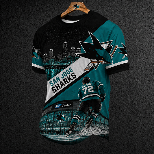 Unisex SJS x NHL Inspired Trendy T-shirt DATND TANTD 140526