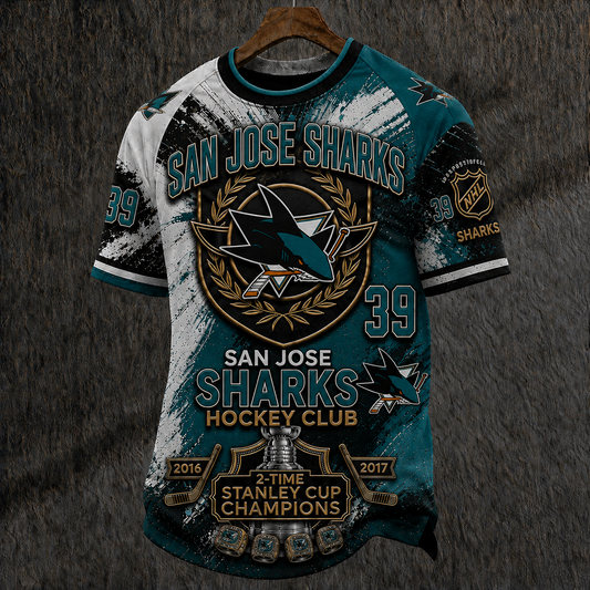 Unisex SJS x NHL Inspired Trendy T-shirt DATND TANTD 150525
