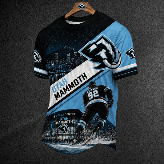 Unisex UTAH x NHL Inspired Trendy T-shirt DATND TANTD 140526