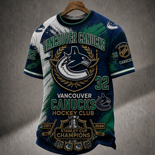 Unisex VAN x NHL Inspired Trendy T-shirt DATND TANTD 150525
