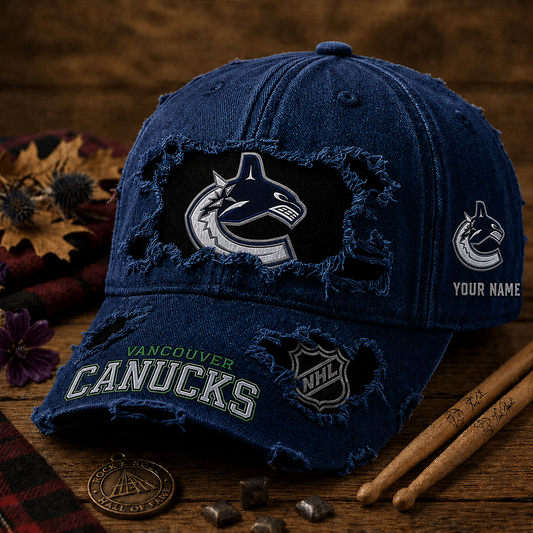 VAN x NHL Denim Washed Cap New Style DATND TANTD 290526