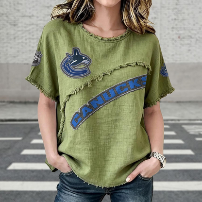 VAN x NHL Women’???s Vintage O-Neck 2905 DatND DVT