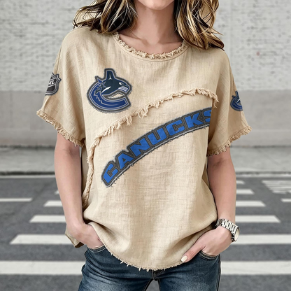 VAN x NHL Women’???s Vintage O-Neck 2905 DatND DVT