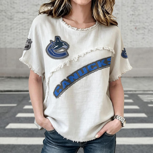 VAN x NHL Women’???s Vintage O-Neck 2905 DatND DVT