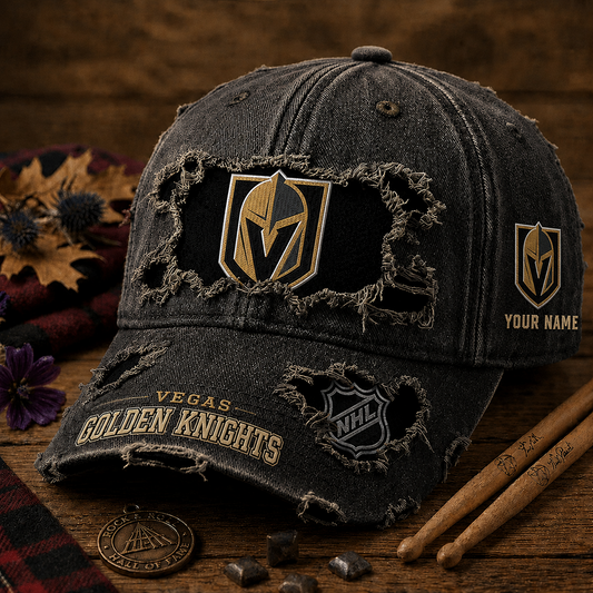 VGK x NHL Denim Washed Cap New Style DATND TANTD 290526