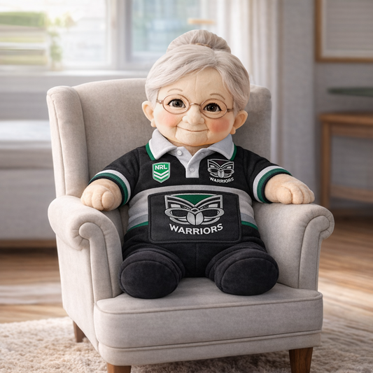WAR x NRL Grandma Plush Mascot 2003 DatND DVT