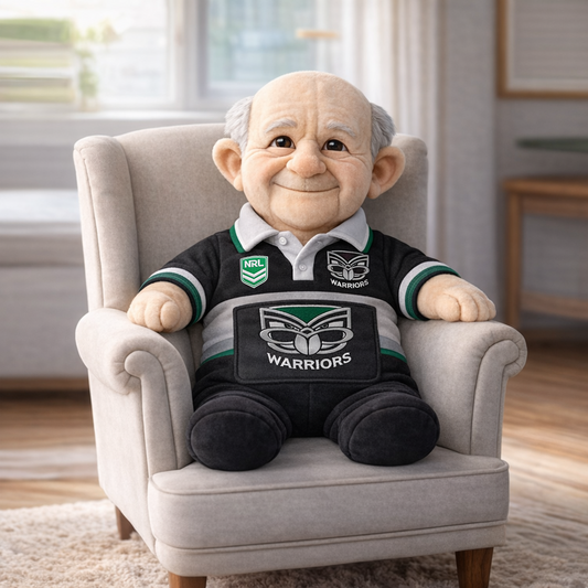 WAR x NRL Grandpa Plush Mascot DatND DVT