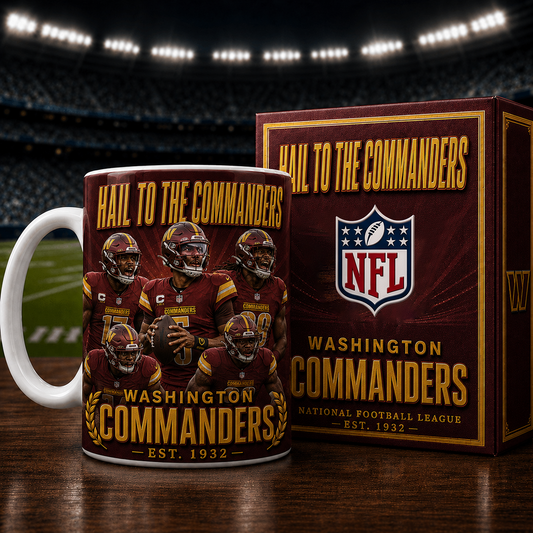 WAS X NFL commemorative ceramic mug 2007