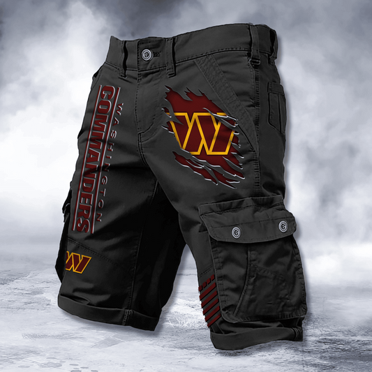 WAS x NFL Cotton Cargo Shorts DATND TANTD 2705