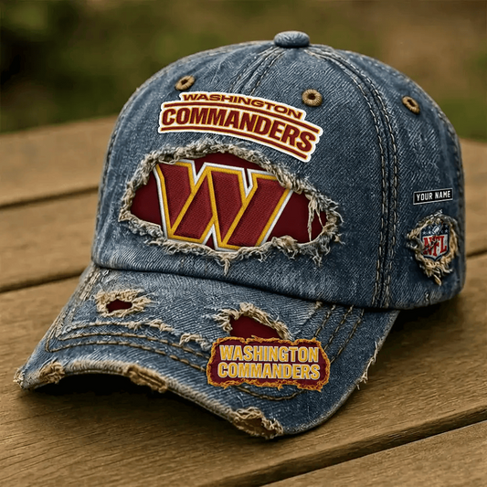 WAS x NFL Denim Washed Cap 2805 DatND DVT