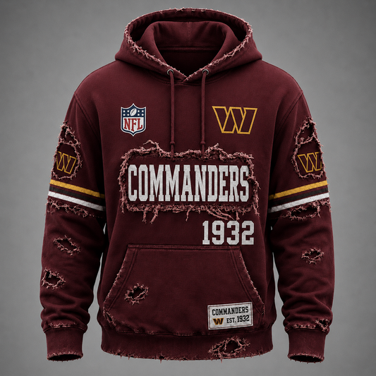 WAS x NFL Distressed Premium Hoodie 0906 DatND DVT