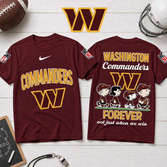 WAS x NFL Forever – Peanuts Football Fan 3D Shirt 2007
