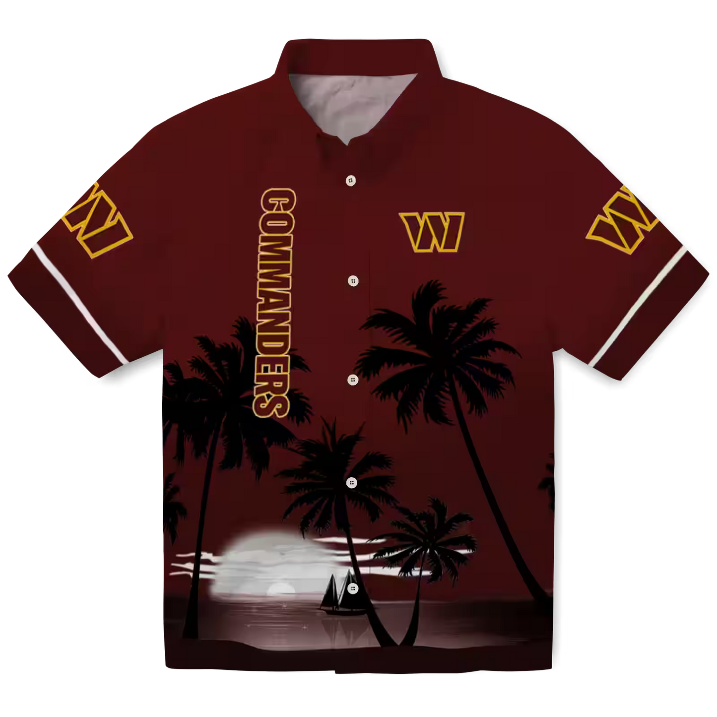 WAS x NFL Hawaiian Shirt ’??? Beach Sunset DATND TANTD 270526