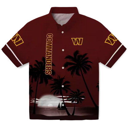 WAS x NFL Hawaiian Shirt ’??? Beach Sunset DATND TANTD 270526