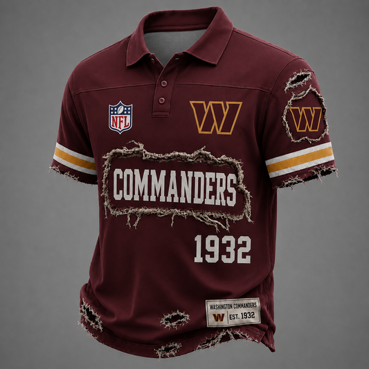 WAS x NFL Luxury Classic Polo shirt 0506 DatND DVT