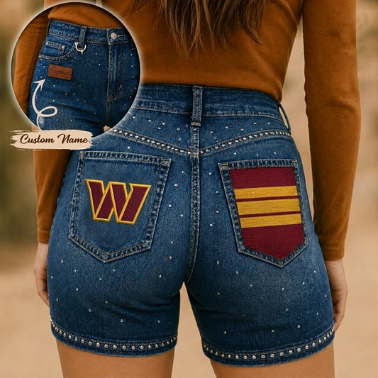 WAS x NFL Premium High Waisted Biker Shorts 0905 DatND DVT