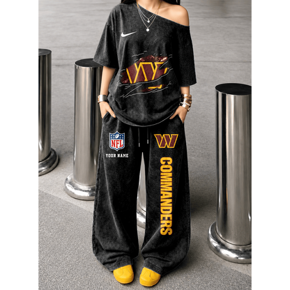 WAS x NFL Relaxed Fit Two Piece Sportswear Set