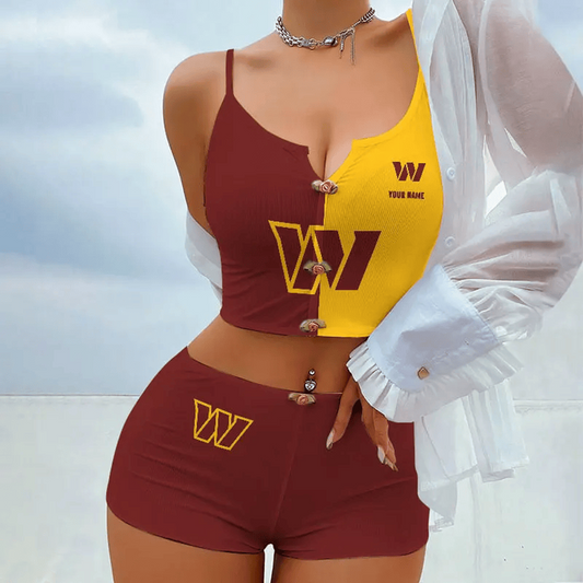 WAS x NFL Summer Full Set Woman Lingerie DATND TANTD