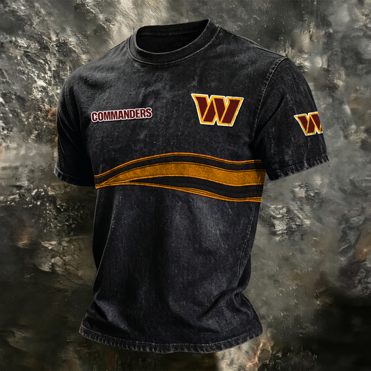 WAS x NFL Washed Cotton Retro Men's T-shirt