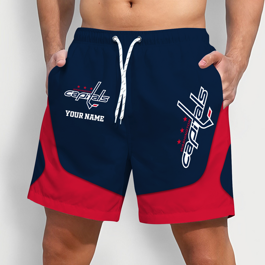 WAS x NHL Team Special Short Pants For Men Custom Name Gifts DATND TANTD 090426