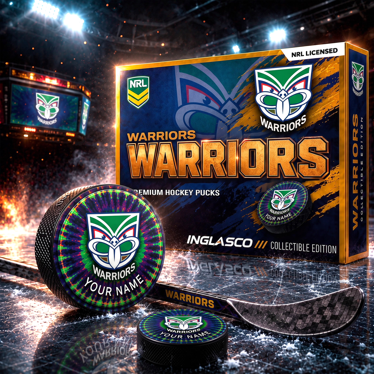 WA_NRL Premium Hockey Pucks