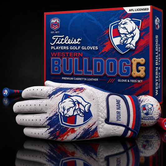 WB AFL LUXURY PERSONALIZED GOLF GLOVE SET LIMITED EDTION