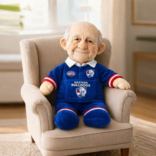 WBD x AFL Grandpa Plush Mascot 0704 DatND DVT