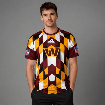 WC x NFL Premium Geometric Fan Performance T-Shirt