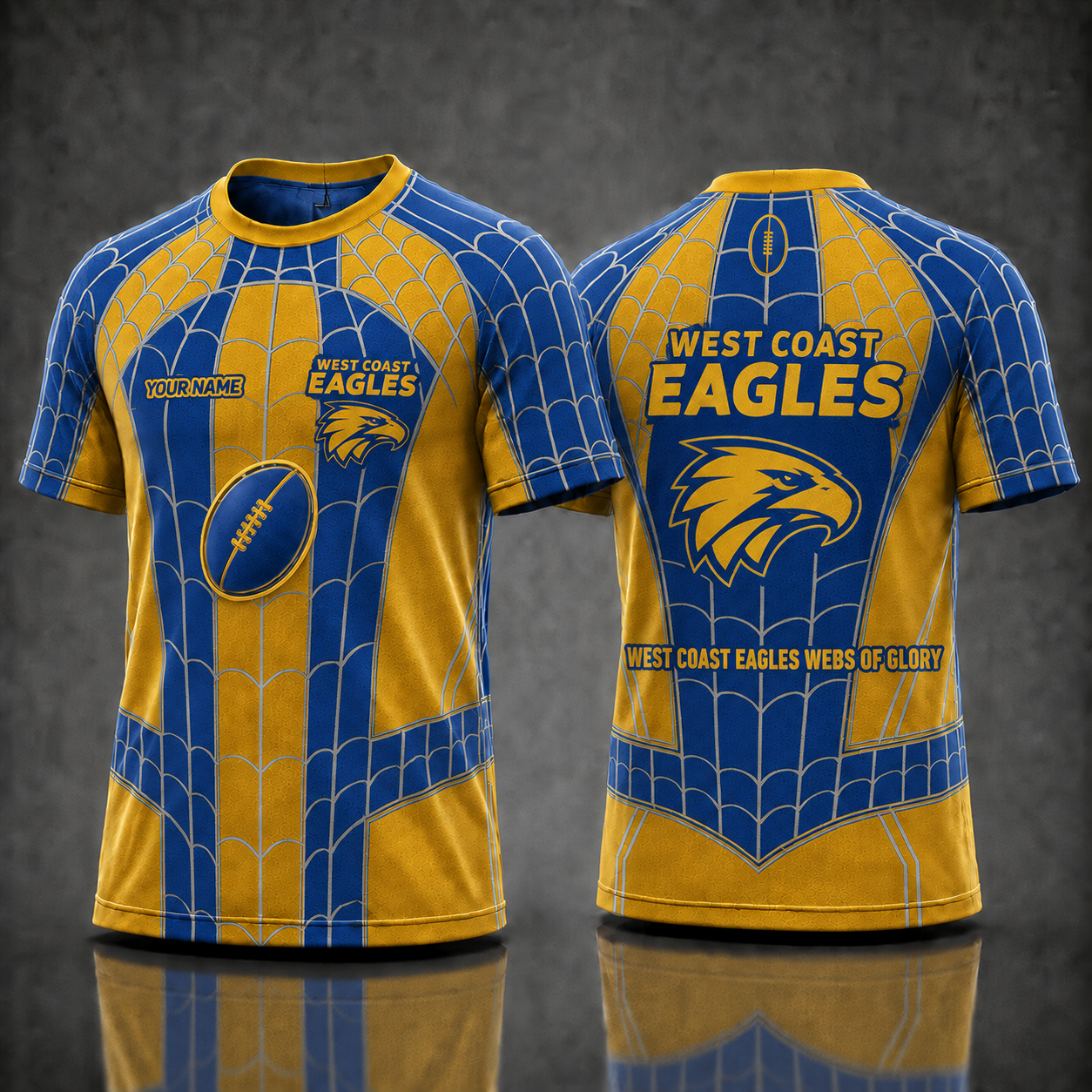 WCE AFL x Spider Personalized T-Shirt – Premium Limited Edition Gift for Football Fans