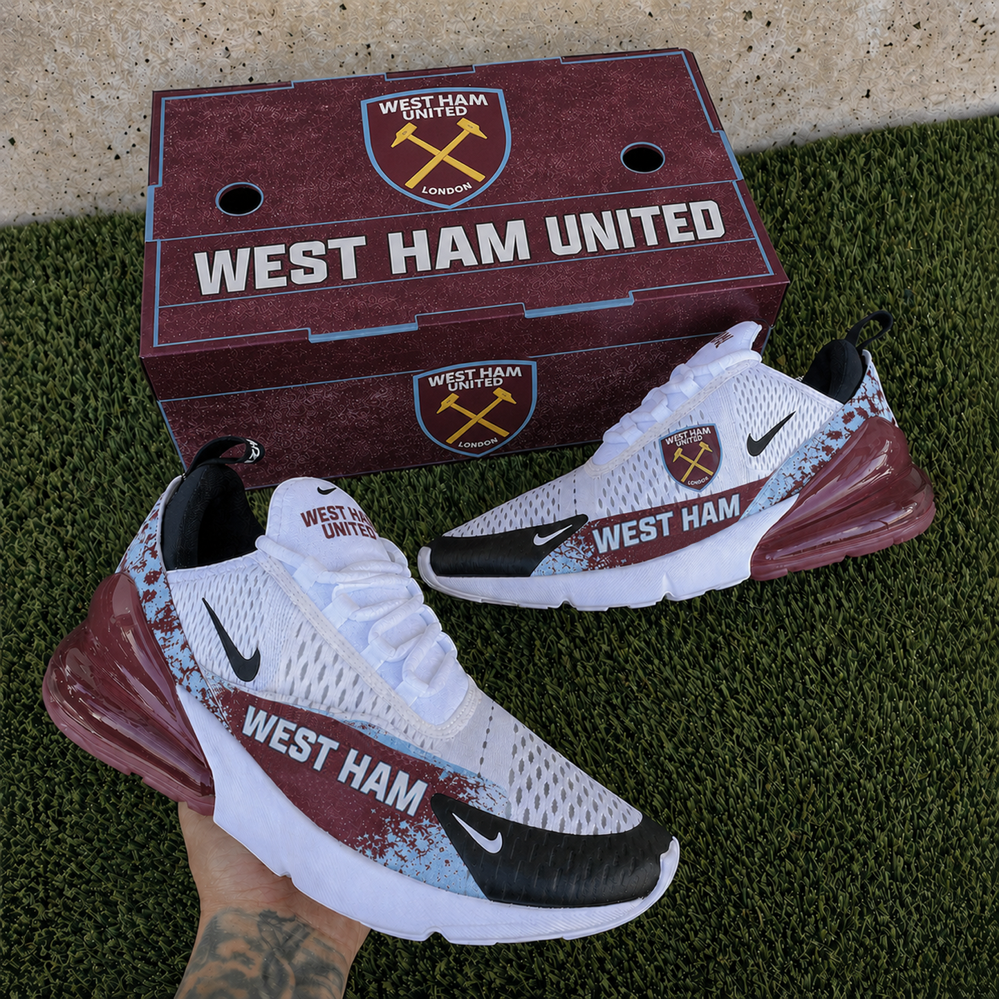 WHU x EPL Nike Air Max 270 Shoes