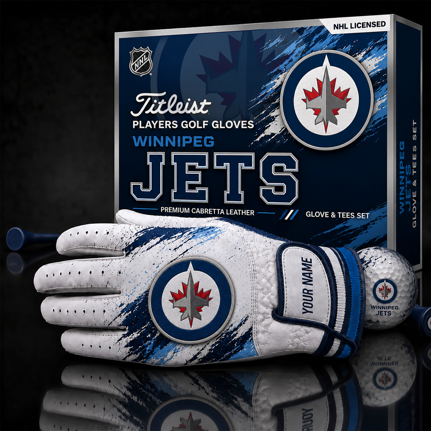 WJ_LUXURY PERSONALIZED GOLF GLOVE SET LIMITED EDTION