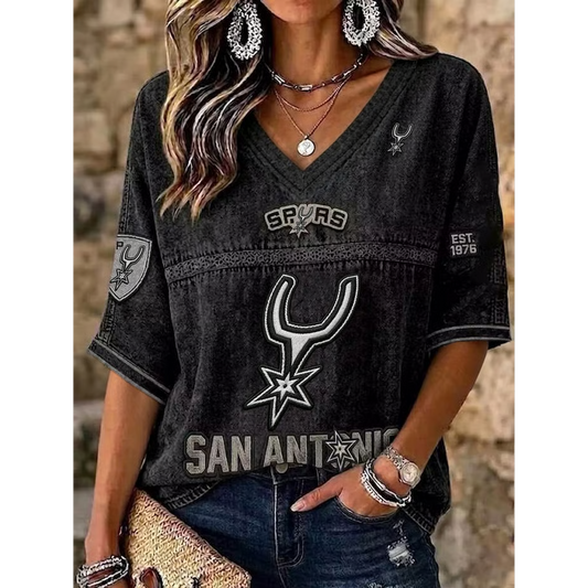 Women'S SAS x NBA Basketball Fan T-Shirt V1 DATND TANTD 020626
