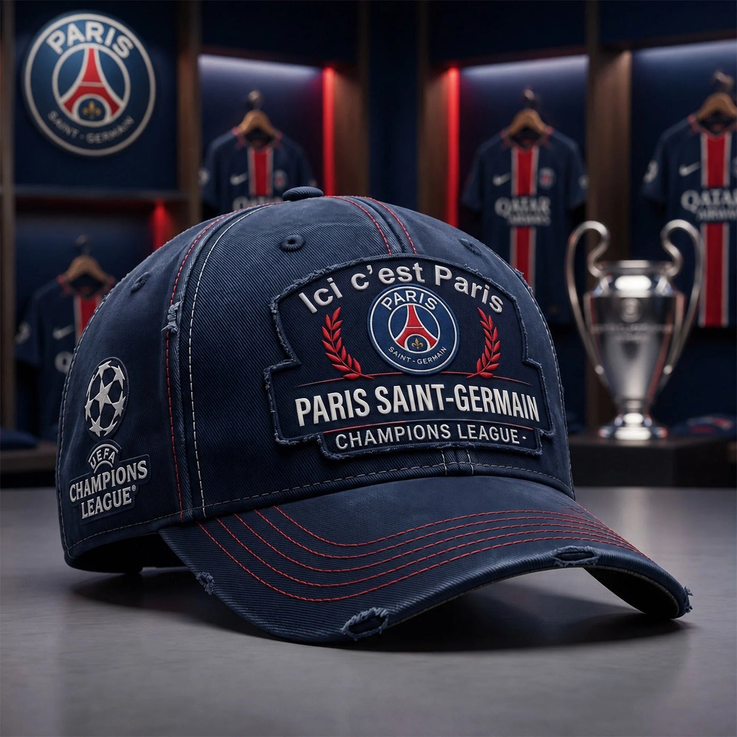 PSG Premium UEFA Champions League 2025/26 Cap V3 DatND DVT