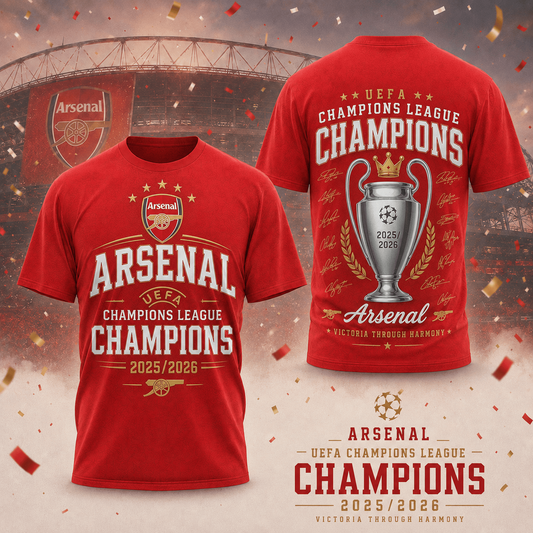 Ars F.C.  Premium UEFA Champions League 2526 Tshirt V1 DatND DVT