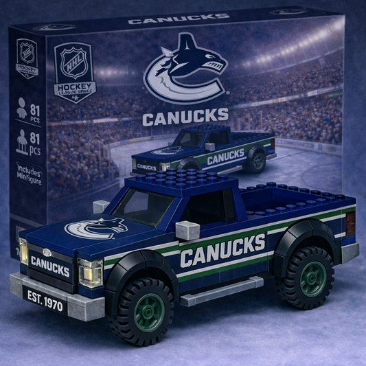 VAN x NHL Building Blocks Truck Toy Set V2 DatND DVT